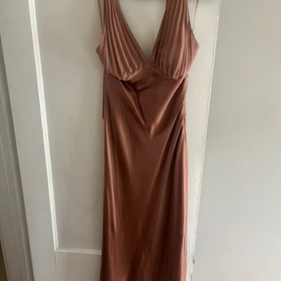 Reformation Wyn Silk Dress - Picture 2 of 5